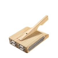 Xusx111 - Prensa De Tortilla De Madera Prensa De Tortilla Mexicana Hecha De Madera Natural De Bambú De Grado Alimentario (Cuadrado 8"")