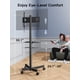 thumbnail image 3 of TV Cart PERLESMITH Mobile con ruedas para pantallas LCD LED OLED de 23 a 60 pulgadas, 3 of 7