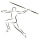 thumbnail image 1 of Decomural Javelin Thrower Athletics Sports WS-18549, 1 of 2