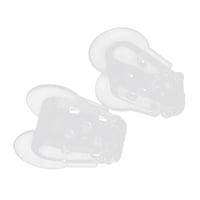 Magideal - 2 Pack Toe Separators Washable Toe Corrector Spreader Comfortable Spacers For Overlapping Toes Valgus For Women Men Corrector Pads