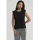 thumbnail image 1 of Polera Mujer Hombreras Abertura Negro, 1 of 4