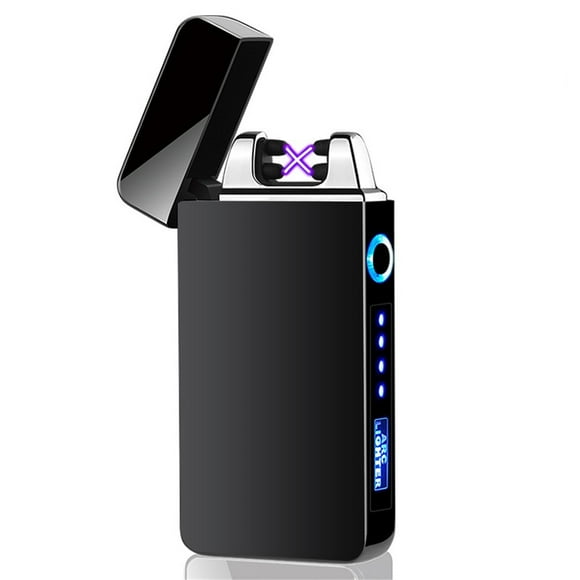 Encendedor Electrico Recargable USB Laser Lighter Mechero