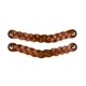 thumbnail image 1 of Tiradores de cuero trenzado Brute Strength color cognac, 2 unidades, 1 of 9