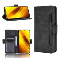 Funda Tipo Billetera Foxdock Para Xiaomi Poco X3 – Tapa Flip Con Tarjetero
