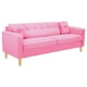 thumbnail image 2 of Sofa New Retro 3CG Felpa 05 Rosado, 2 of 6