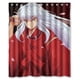 thumbnail image 1 of Cortina de ducha con personajes de Anime Inuyasha, juego de cortina de baño con ganchos, tamaño 60 x 72 pulgadas, 1 of 3