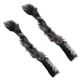 thumbnail image 3 of 1 Par Arco Arco Silenciador Silenciador Silenciador Bandstring Conejo Artificial Cabello Doportante, 3 of 3
