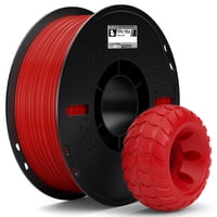 Filamento De Impresión 3D Elegoo Tpu, 1,75 Mm, Rojo, 1 Kg, 95 A, Flexible