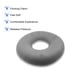 thumbnail image 5 of Cojín inflable en forma de rosquilla CaoXiong, paquete de 2 unidades, para el dolor de coxis, 5 of 6