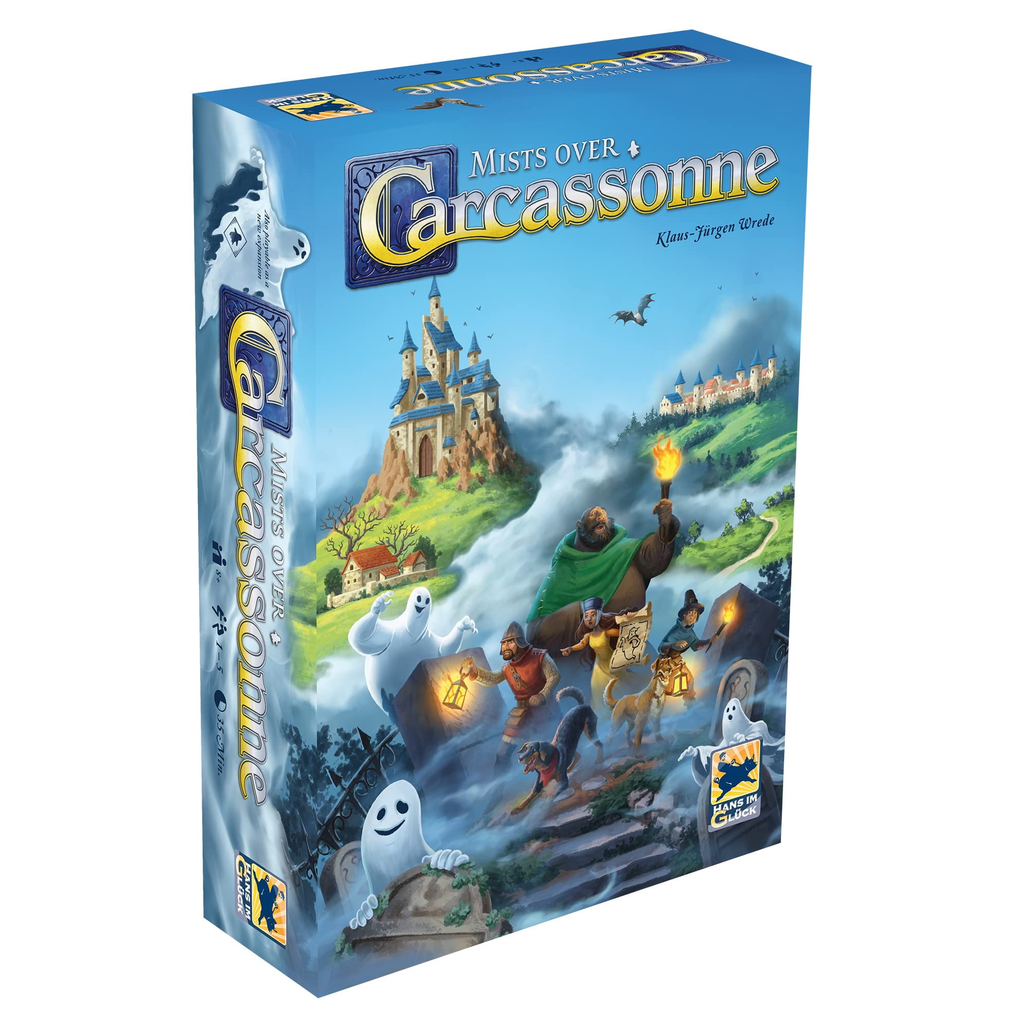 Juego De Mesa Z-man Games Mists Over Carcassonne Kids 8+ Years