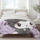 thumbnail image 2 of My Melody Bedding Sets Bed Cartoon Duvet Cover Lightweight 3 Piece Bet Sets for Kids Boys Girls, 2 of 5