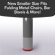 thumbnail image 3 of Deslizadores Ruby Small Premium para patas de silla, 8 piezas, protegen el piso, 3 of 7