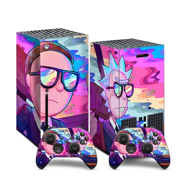 Skin Sticker Color Cartoon Character Film For Xbox Series X Game Console, Ideal Gift For Boys