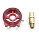 thumbnail image 3 of Filtro De Aceite Sandwich Gauge Sandwich Plate Adapter Reemplazo Aluminio Rojo, 3 of 5