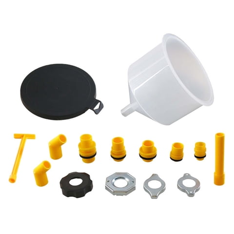 Ioensy - Juego De Embudo De Refrigerante Genérico Sin Derrames, Accesorio Para Coche, Purgador De Radiador, 15 Uds.