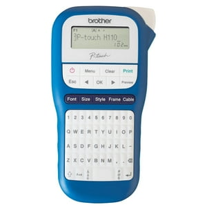 Brother - Rotuladora Pt-H110Pk P-Touch Pth110 Azul