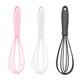 thumbnail image 1 of 3 mini batidores de silicona de colores premium para cocina: juego de mini batidores, batidor de huevos para revolver y cocinar., 1 of 5