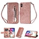 thumbnail image 1 of Funda Para Elegante Funda Iphone X/iphone Xs Glitter Con Cremallera-ideal Para El Uso Diario, 1 of 5