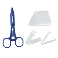 Ioensy - Pinza Y Abrazadera Umbilical Para Cerdos Abrazadera Para Cordón Umbilical Para Kit De Parto De Vacas Y Cerdos