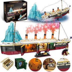 Juego De Construcción Zylvoxia Titanic Con 2288 Piezas Para Adultos Y Niños