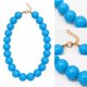 thumbnail image 2 of Collar Balloon Chicle Chunky De Cuentas Grandes Unisex azul 22, 2 of 3