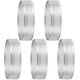 thumbnail image 4 of 6 anillos de tarta perforados de acero inoxidable 304 para hornear mousse, redondos, resistentes al calor, 8 cm, 4 of 7