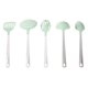 thumbnail image 2 of Juego de Utensilios 5 Piezas Acero Inoxidable - Nylon Verde, 2 of 4