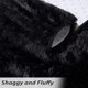 thumbnail image 5 of Alfombra Shag CAROMIO Fluffy de 2,74 m x 3,66 m, extra suave, negra, 5 of 7