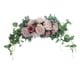 thumbnail image 4 of Swags florales decorativos Arreglo floral Guirnalda Flores de hortensia rosa para la ceremonia del dintel Telón de fondo Decoración de la boda , Rosado F, 4 of 5