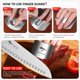 thumbnail image 3 of Protectores de dedos MAD SHARK 2 pzas acero inoxidable, 3 of 6
