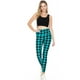 thumbnail image 2 of Leggings de Punto con Estampado Tie Dye, Forrados con Banda Estilo Yoga de 5 Pulgadas de Largo y Cintura Alta, 2 of 5