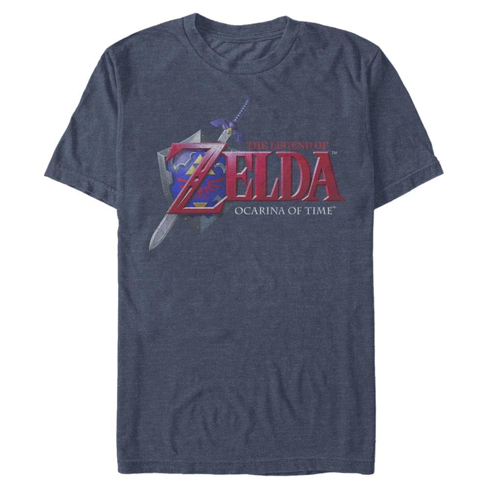 Camiseta Nintendo Legend Of Zelda Hey Ocarina Para Hombre, Color Gris