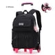 thumbnail image 1 of School Backpack with Wheels Trolley School Bag for Teenagers Girls Rolling Backpack Students Children Schoolbag Travel Bags sac, 1 of 3