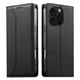 thumbnail image 1 of Funda tipo cartera con bloqueo RFID para iPhone 16 Pro cubierta magnética de cuero con tapa y soporte Negro, 1 of 6