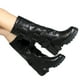 thumbnail image 2 of Bota Alta Hebilla Mujer 25 Yassne Negro, 2 of 4