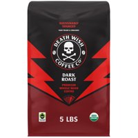 Death Wish Coffee - Café Death Wish Café, Grano Integral Tostado Oscuro, 2,37 Litros