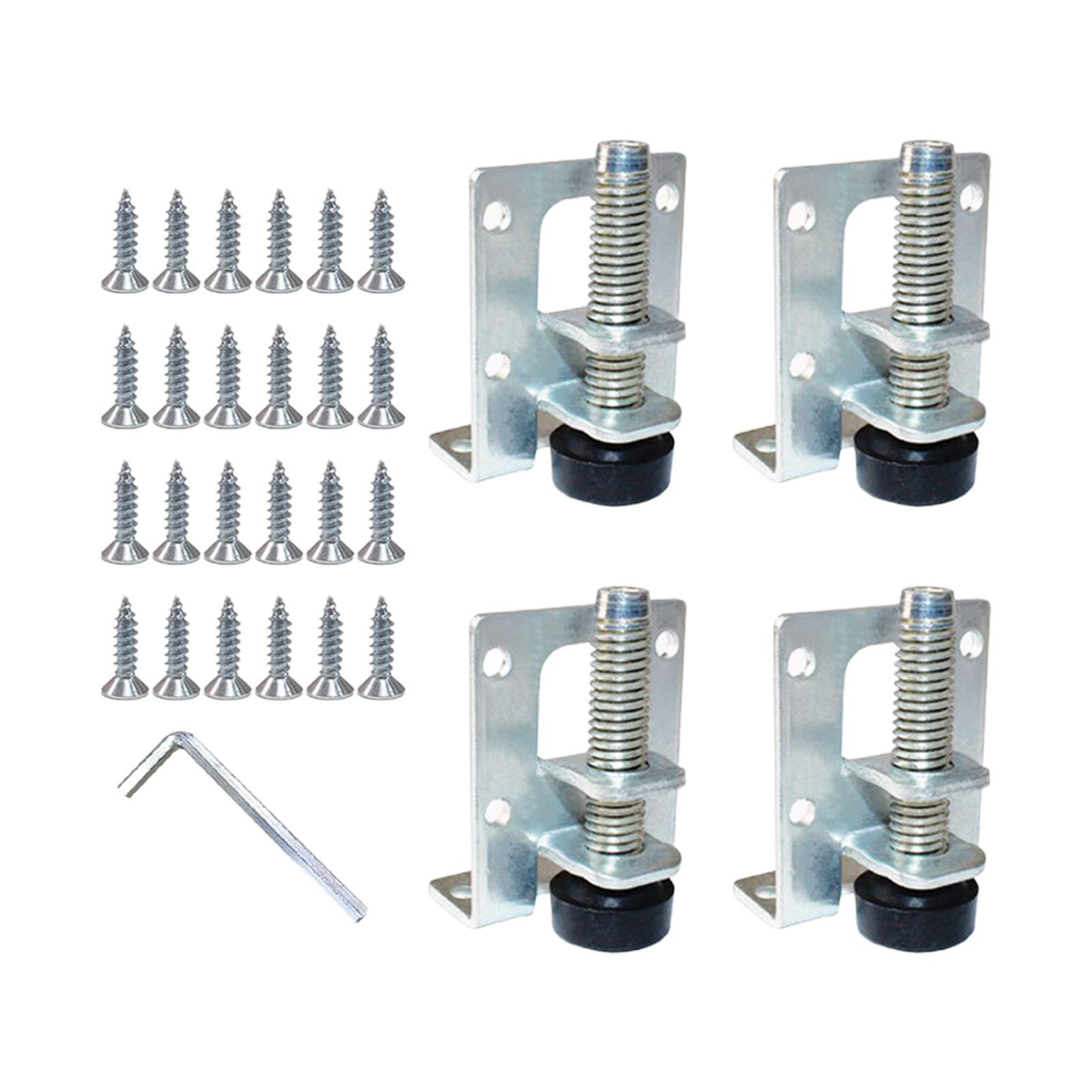 Bothyi - 4 Piezas De Patas Niveladoras De Muebles Pies De Apoyo Ajustables Para Sofá A