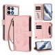 thumbnail image 1 of Funda Cartera Mariposa para [Xiaomi Poco F6 Pro] con Soporte y Cremallera Rosa, 1 of 6