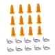 thumbnail image 2 of 24 Uds. Kit De Clips De Tapones De Marco De Clip De Panel De Puerta Delantera Para Chevy Camaro Nova, 2 of 5