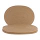 thumbnail image 1 of REGALWOVEN Juego de 4 Manteles Individuales de Cuerda de Algodón para Decoración de Mesa de Comedor Estilo Rústico Interior Exterior Limpiar con Paño Marrón 15.5*12in, 1 of 7