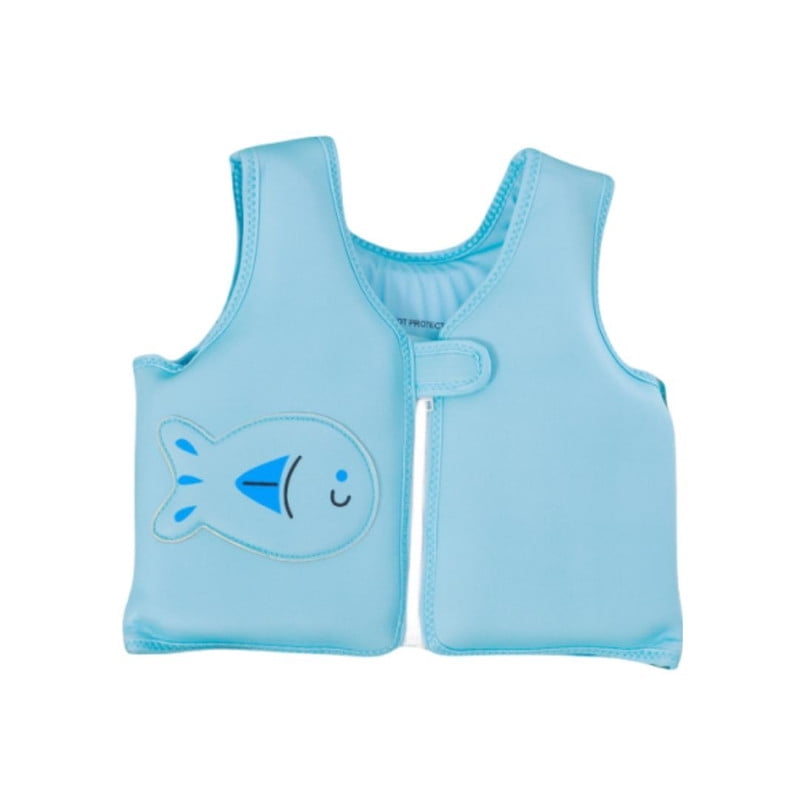 Babyluna - Chaleco Seguridad Flotador Niños Salvavidas Natación Azul
