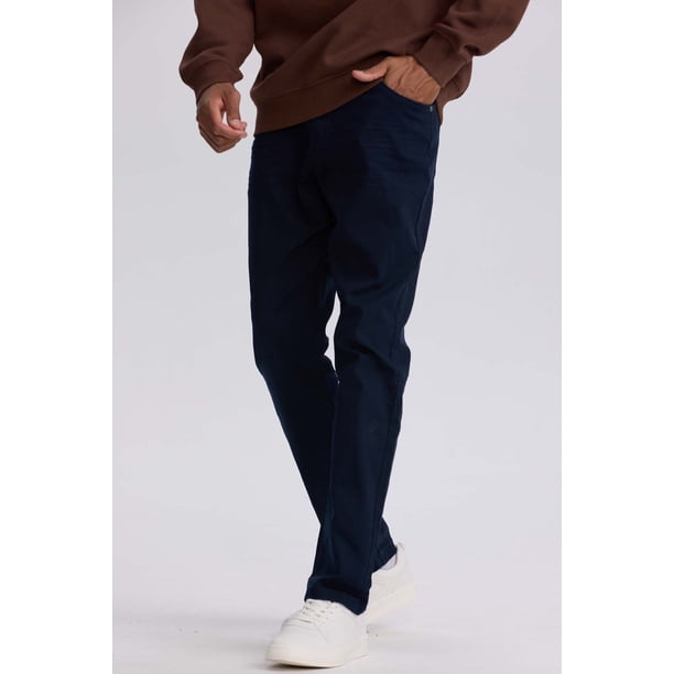 Jeans Hombre Slim Color Azul Marino