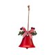 thumbnail image 5 of Campana De Navidad Hecha A Mano Linda Para Decoración De árbol De Navidad Para Porche Guirnalda De Navidad 1 Campana De Trompeta Roja, 5 of 5