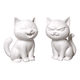 thumbnail image 1 of Figura- Pack de 2 Esculturas Gatos Felices y Gruñones, 1 of 2