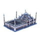 thumbnail image 1 of 1:680 Kits De Ensamblaje De Modelos De Escultura De Arte De Metal 3D - Mezquita Azul, 1 of 2