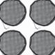 thumbnail image 1 of Cubierta De Malla Suxumhao Negro 43.31" 2 Unidades, 1 of 4