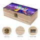 thumbnail image 3 of Caja Organizadora de Madera Rústica Desmarcar La Rueda de la Fortuna, 3 of 6