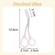 thumbnail image 4 of Tijeras De Acero Inoxidable De Color Para Cejas Con Peine, Tijeras Para Recortar Cejas, Herramienta De Maquillaje Para Recortar Cejas, Peine, 4 of 4