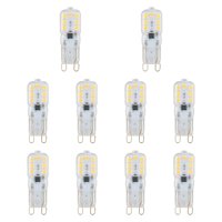 Magideal - Bombillas Led G9, Base Bi Pin G9, Ángulo De Haz De 360 Degree, Bombillas De Iluminación De Repuesto, Cuentas De Lámpara De 3W Para Sala De Estar Y Baño, Luz Blanca 6000K