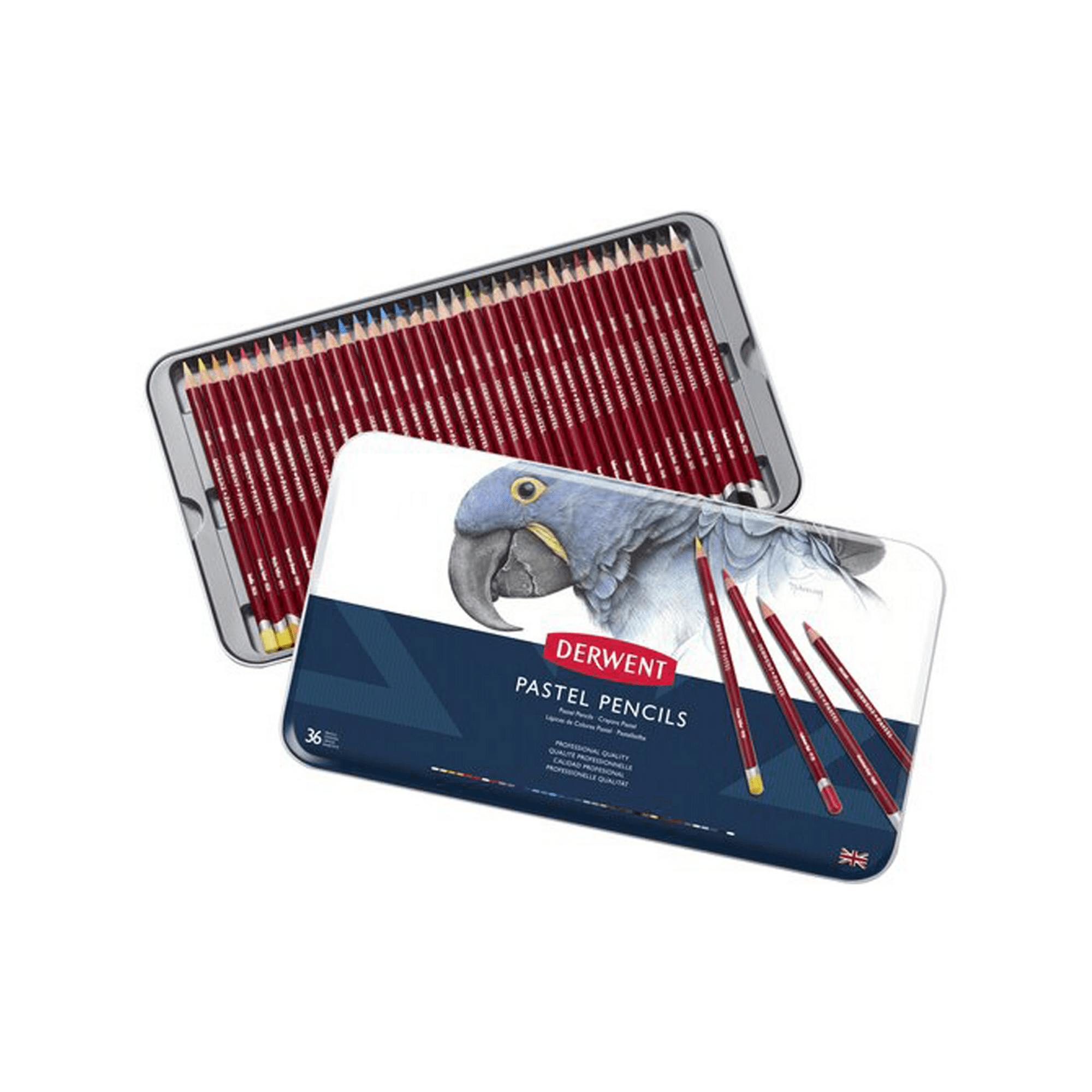 Lápices Pastel Derwent Set 36 Colores